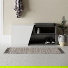Pantofar, Decortie, Fiona Bench, 104.6x47.2x37.5 cm, PAL, Antracit/Alb