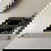 Pantofar, Decortie, Fiona Bench, 104.6x47.2x37.5 cm, PAL, Antracit/Alb