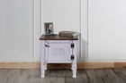 Noptiera, Ephelia, Ada Nightstand, 50x40x52 cm, MDF , Alb