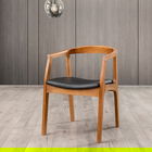 Scaun, Fairfax, Albero44, 50x70x53 cm, Lemn masiv , Nuc / Negru
