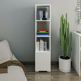 Corp biblioteca, Inarch, Kuzey, 31x136x29.6 cm, PAL, Alb