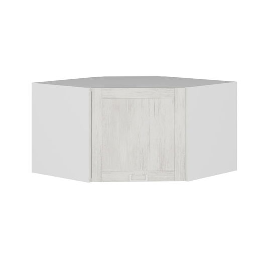 Dulap de perete, Minerva, Kale Corner, 74x45x54 cm, PAL, Alb
