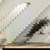 Oglinda decorativa, Neostill, Livi, 52x152 cm, MDF , Maro
