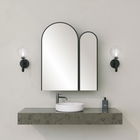 Dulap de baie, Neostill, Classe Cabinet, 12x45x50 cm, MDF , Negru