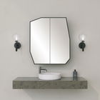 Dulap de baie, Neostill, Quartz Cabinet, 12x45x50 cm, MDF , Negru