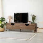 Comoda TV, Neostill, Grotte, 180x50x35 cm, Cadru: PAL MELAMINAT 100%., Maro