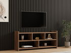 Comoda TV, Puqa Design, Pera, 120x55x28 cm, PAL, Maro