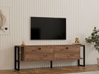 Comoda TV, Puqa Design, Ahu, 160x50.4x24.5 cm, PAL, Maro