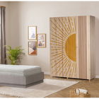 Dulap pentru haine, Vella, Lena 3 -971, 135x192x52 cm, PAL, Sonomo