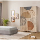 Dulap pentru haine, Vella, Lena 3 -975, 135x192x52 cm, PAL, Sonomo