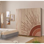 Dulap pentru haine, Vella, Loni 4 -970, 180x192x52 cm, PAL, Sonomo