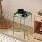 Masuta de cafea, Cerritos, Shb-008-D, 46x56x46 cm, Metal, Verde