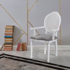 Scaun, Fairfax, Albero13, 62x47x100 cm, Lemn masiv, Alb
