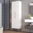 Dulap multifunctional, Hommy Craft, Berlin A, 60x202x35 cm, PAL, Alb/Auriu