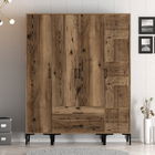 Dulap pentru haine, Hommy Craft, Kumsal STP, 160x47.5x201.4 cm, PAL, Maro
