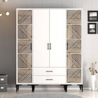 Dulap pentru haine, Hommy Craft, Kumsal PTP, 160x47.5x201.4 cm, PAL, Alb