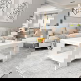 Masuta de cafea, Inarch, Lina, 90x43.8x60 cm, PAL, Alb