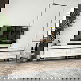 Comoda TV, Inarch, Amsterdam, 180x42x35 cm, PAL, Cristal