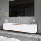 Comoda TV, Inarch, Imaj, 180x45.2x35 cm, PAL, Alb/Auriu