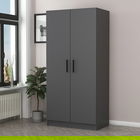 Dulap pentru haine, Minerva, Kale Anthracite, 90x210x52 cm, PAL, Antracit