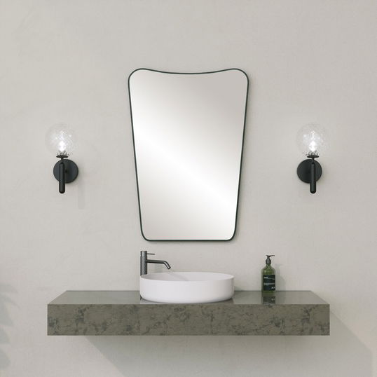 Dulap de baie, Neostill, Bella Cabinet, MDF , Negru