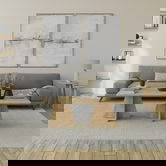 Masuta de cafea, Neostill, Mushroom 2, 120x40x60 cm, PAL, Maro
