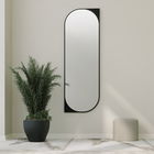 Oglinda decorativa, Neostill, Livi, 52x152 cm, MDF , Negru