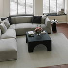 Masuta de cafea, Neostill, Collesium, 80x37x80 cm, PAL, Negru