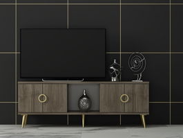Comoda TV, Odessa, Cey, 120x30x45 cm, PAL, Maro