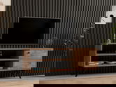 Comoda TV, Puqa Design, Jena, 120x50x29 cm, PAL, Maro