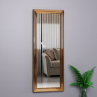 Oglinda decorativa, Siam, Smooth, 40x105x3 cm, MDF , Bronz
