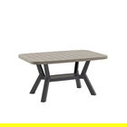 Masuta de cafea, Tilia, Silva, 90x52.5x45 cm, Polipropilena, Antracit / nurcă