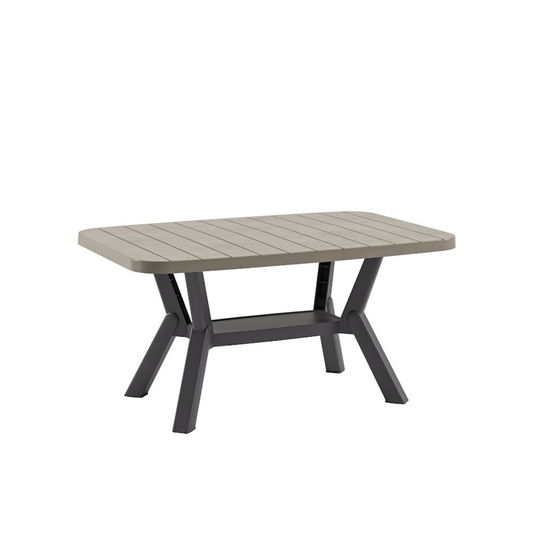Masuta de cafea, Tilia, Silva, 90x52.5x45 cm, Polipropilena, Antracit / nurcă
