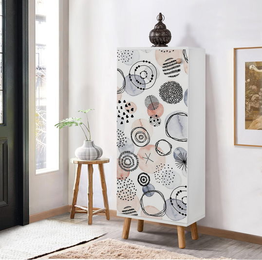 Pantofar, Vella, Vegas, 50x135x38 cm, PAL, Alb