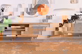 Comoda TV, Wolina, Hazeran 180, 180x55x41 cm, PAL, Stejar