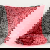 Lenjerie de pat pentru o persoana, Margot, Homla, 2 piese, 140x200 cm, poliester, burgundy
