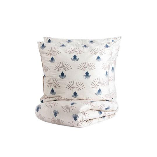 Lenjerie de pat King Size, Letamo, Homla, 3 piese, 200x220 cm, poliester, multicolor