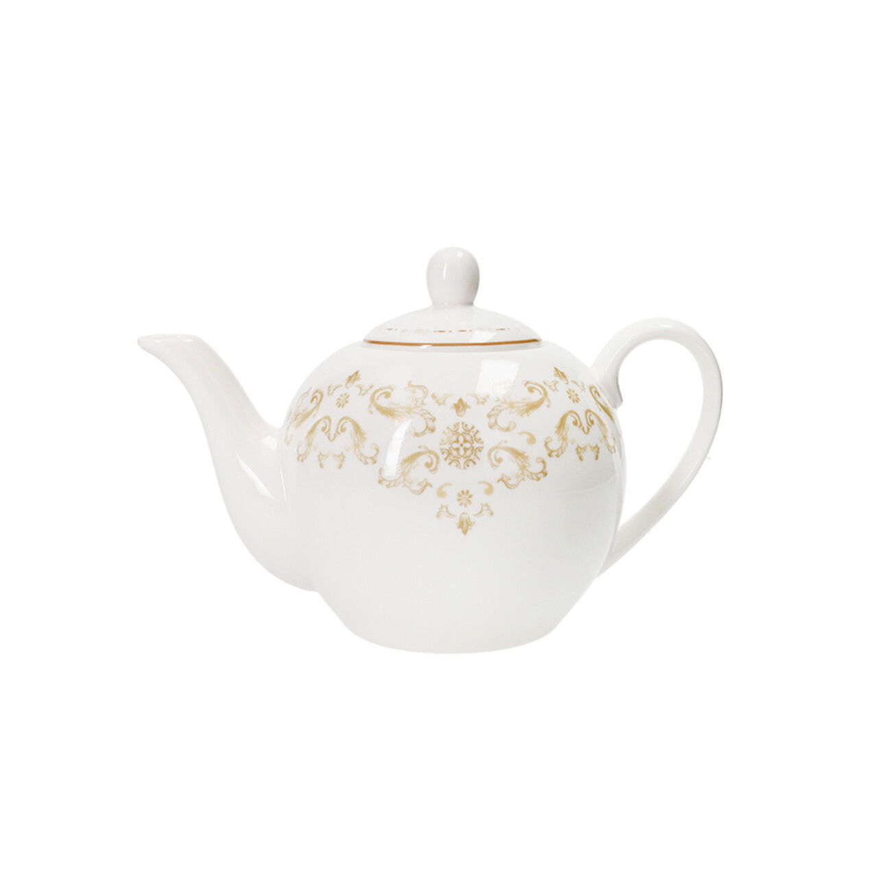 Ceainic, Excalibur, Brandani, D22.5x14 cm, 600 ml, portelan New Bone China