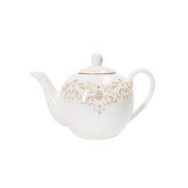 Ceainic, Excalibur, Brandani, D22.5x14 cm, 600 ml, portelan New Bone China