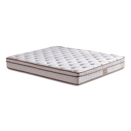 Saltea single, Base & Headboard, Niron, Helen, 100x38x200 cm, Cadru: OȚEL, Maro deschis