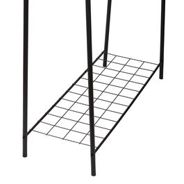Umeras, Puqa Design, Riley, 144.5x89x32.5 cm, Metal, Negru