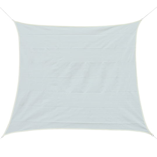 Outsunny Voal de umbrire rectangular 3 x 3 m - Protecție UV - Culoare crem | Aosom Romania