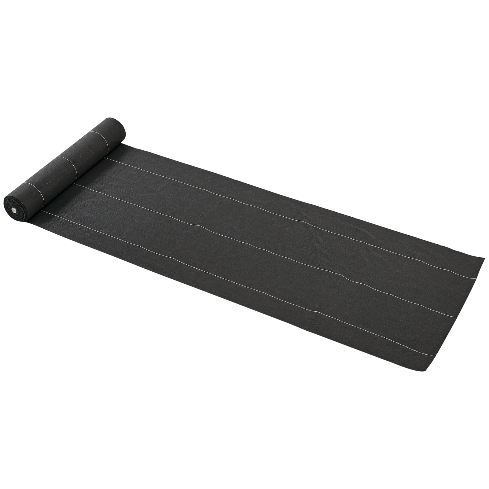 Outsunny Pânze de mulci - pânză de mulci anti buruieni 130 g/m² rezistentă la rupere permeabilă la apă anti UV 92L x 1l m | Aosom Romania