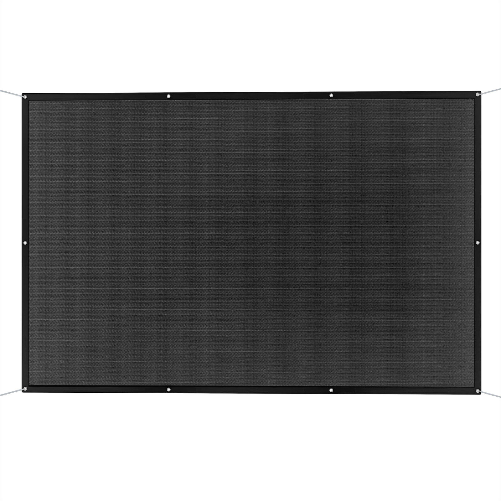 Outsunny Voal de umbră rectangular 3 x 2 m voal de umbră cu protecție UV pentru terasă balcon exterior balcon, negru | Aosom Romania