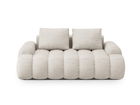 Canapea 2 locuri, Linz, Cosmopolitan Design, 175x100x84 cm, tesatura structurata, bej