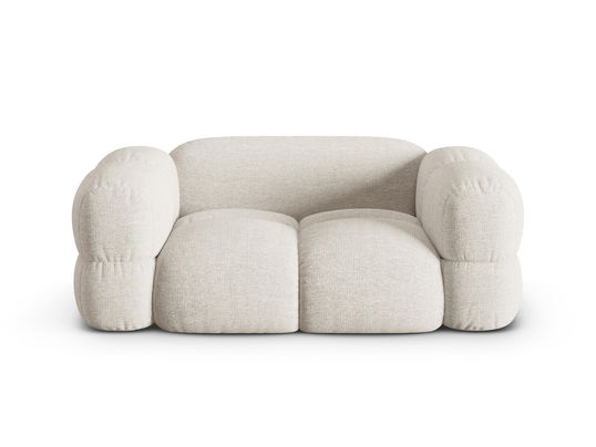 Canapea 2 locuri, Loretto, Cosmopolitan Design, 180x100x68 cm, tesatura structurata, bej
