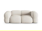 Canapea 3 locuri, Loretto, Cosmopolitan Design, 210x100x68 cm, tesatura structurata, bej
