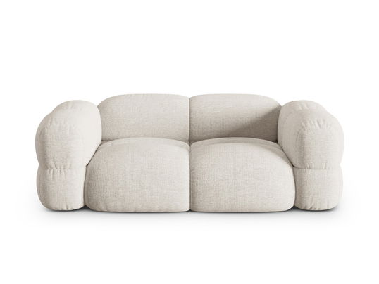 Canapea 3 locuri, Loretto, Cosmopolitan Design, 210x100x68 cm, tesatura structurata, bej