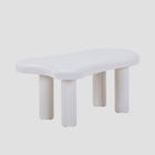 Masuta de cafea Alto, Homla, 100x60x45 cm, MDF, gri lucios