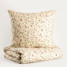 Lenjerie de pat King Size, Karina, Homla, 3 piese, 200x220 cm, bumbac, multicolor